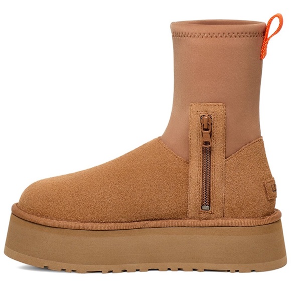 Ugg platform Classic Dipper Suede Classic Boot - Picture 3 of 5